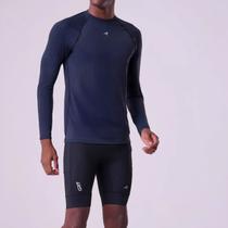 Bermuda Corrida Alta Compressão 9 Bolsos Authen - Preto