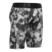 Bermuda Cueca Long Leg Esportiva Termica Lurk Camuflado Cinz