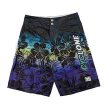 Bermuda Cyclone Tactel Azul e Roxo 020121441