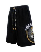 Bermuda Cyclone Veludo Relax Saints