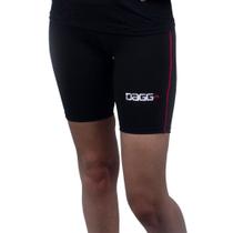 Bermuda Dagg Treino Academia Short Tecido Tecnológico Sedoso Flexível Shorts Esportivo Feminino