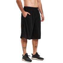 Bermuda de Basquete HQUEC 30 cm com Bolsos de Tela Tamanho 2XL Bermuda de Basquete HQUEC 30 cm com Bolsos de Tela Tamanho 2XL