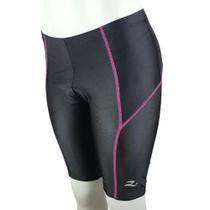 Bermuda de ciclismo acolchoada realtex - feminina