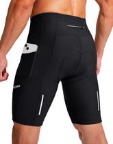Bermuda de Ciclismo Bikewa Masculina com Almofada 3D, Proteção UV 50+ e Bolsos com Zíper Bermuda de Ciclismo Bikewa Masculina com Almofada 3D, Proteção UV 50+ e Bolsos com Zíper