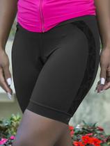 Bermuda de Ciclismo Elite Feminino Preto Tam G Bermuda de Ciclismo Elite Feminino Preto Tam G