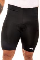 Bermuda de Ciclismo Mynd Masculina Sport preta Bermuda de Ciclismo Mynd Masculina Sport preta