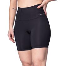 Bermuda de Compressão Feminina Estilo do Corpo Preta Bermuda de Compressão Feminina Estilo do Corpo Preta