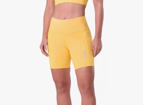 Bermuda De Corrida Com Bolso Authen Signature Samba - Amarelo Bermuda De Corrida Com Bolso Authen Signature Samba - Amarelo