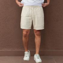 Bermuda De Linho Com Bolso Embutido Masculino Revanche Catacaos Bermuda De Linho Com Bolso Embutido Masculino Revanche Catacaos