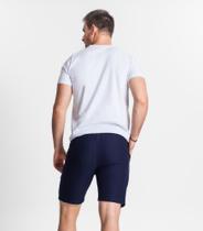 Bermuda de Moletinho Plus Size Masculina - Diâmetro - Veste Até G4