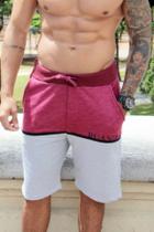 Bermuda De Moletom Double