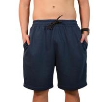 Bermuda de Moletom Masculina Azul Bermuda de Moletom Masculina Azul