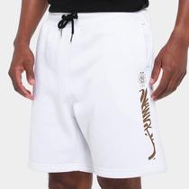 Bermuda de Moletom Santos Futebol Arte Masculina Bermuda de Moletom Santos Futebol Arte Masculina