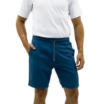 Bermuda De Sarja Masculina Colorida Tamanho:PCOR:Azul Petróleo - EKCESS
