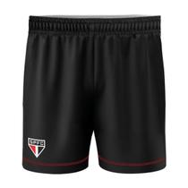 Bermuda do São Paulo Masculino Braziline Taça Preto