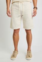 Bermuda Docthos Jogger Cós Elástico Moletom Rústico