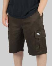 Bermuda DR7 Street Cargo Classic Logo - Marrom