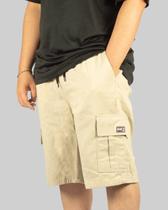 Bermuda DR7 Street Cargo Logo Classic - Areia Bermuda DR7 Street Cargo Logo Classic - Areia