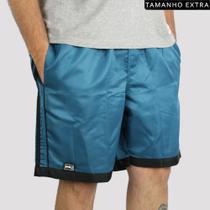 Bermuda DR7 Street Vies Tactel (Tamanho Extra) - Ciano/ Preto