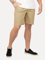 Bermuda Dudalina Masculina Sarja Cordão Algodão Cáqui