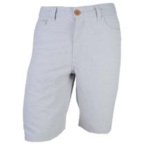 Bermuda Eco Sarja Masculina Freesurf Ice Cinza - 11010