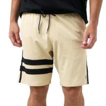 Bermuda Elástico Hurley Square Bege Bermuda Elástico Hurley Square Bege