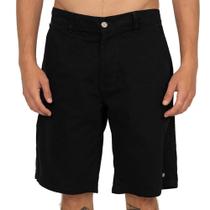 Bermuda Element Chino Twill SM26 Masculina Preto Bermuda Element Chino Twill SM26 Masculina Preto