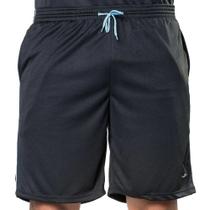 Bermuda Elite Comfort Masculina Marinho e Cinza