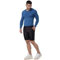Bermuda Elite Running de Compressão c Bolsos e Fita Refleti Bermuda Elite Running de Compressão c Bolsos e Fita Refleti