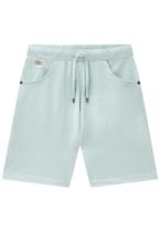 Bermuda em Malha Denim Menino Johnny Fox