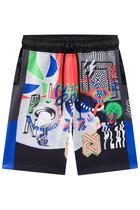 Bermuda em Molecotton com Detalhe em Nylon Aspen 53172 Bermuda em Molecotton com Detalhe em Nylon Aspen 53172