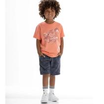 Bermuda Em Moletom Levemente Camuflado - Biogás