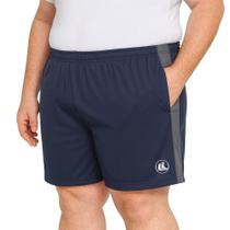 Bermuda Esporte Legal Line Plus Size Masculina - Marinho G2