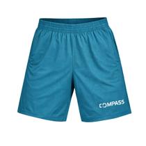 Bermuda Esportiva Compass Dry Lisa Azul Turquesa Logo Branco Cor:AzulTamanho:P Bermuda Esportiva Compass Dry Lisa Azul Turquesa Logo Branco Cor:AzulTamanho:P