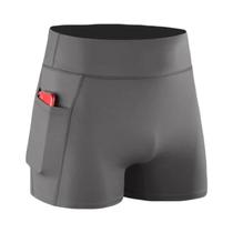 Bermuda Esportiva Masculina De Secagem Rápida, Respirável E Com Controle De Umidade, Em Cores