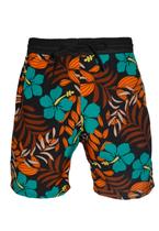 Bermuda Estampada Masculina Cós de Elástico Bolsos Laterais