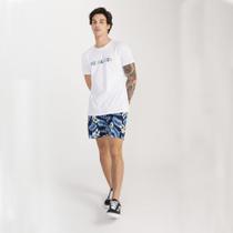 Bermuda Estampada RockeSoda Masculina Elástico Praia Verão