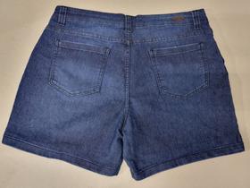 Bermuda Femina Cintura Intermediária Cor Jeans