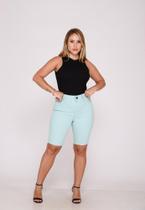 Bermuda Feminina 7883 Verde Agua F075