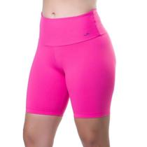 Bermuda Feminina Academia Treino Plus Size Flexível Poliamida Elite