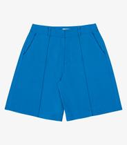 Bermuda Feminina Alfaiataria Viscose Sarja Endless Azul Bermuda Feminina Alfaiataria Viscose Sarja Endless Azul