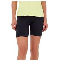 Bermuda Feminina Alto Giro Supplex Meia Coxa Preta - 10110