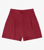 Bermuda Feminina Bengaline Endless Vermelho Bermuda Feminina Bengaline Endless Vermelho