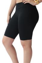 Bermuda Feminina Ciclista Em Suplex Poliéster - WOLFOX