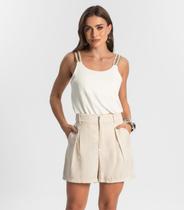 Bermuda Feminina Endless Bege Bermuda Feminina Endless Bege