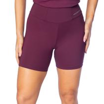 Bermuda Feminina Estilo do Corpo Powerfit Bordô