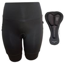 Bermuda Feminina: Forro, Friso, Bolso Lateral, Poliéster Bermuda Feminina: Forro, Friso, Bolso Lateral, Poliéster