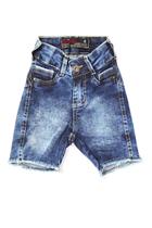 Bermuda Feminina Infantil tamanho 6 Denim