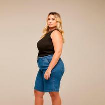 Bermuda Feminina Jeans Plus Size