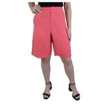 Bermuda Feminina Jumaniy Alongada Rosa - J2196